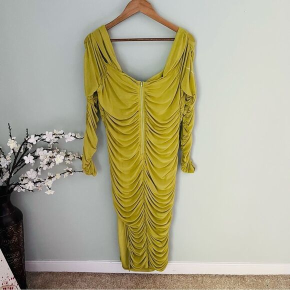 Fashion Nova Valerie Mesh Midi Dress NWT Size 3X - Picture 4 of 4